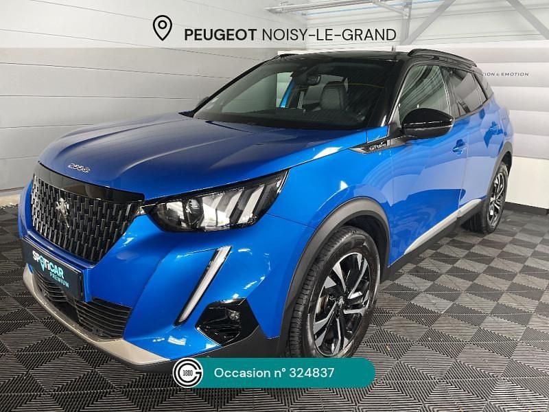 Bleu Occasion 2020 Peugeot 2008 GT-line SUV | 14 550 € (Prix juste) - Image 1/4