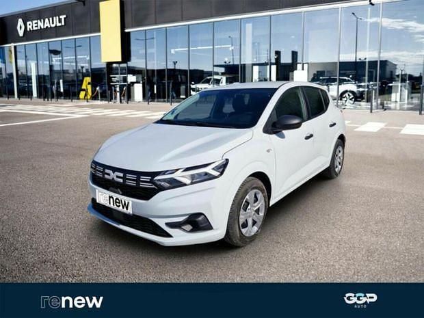 Blanc Utilisé 2023 Dacia Sandero Essentiel Citadine | 11 690 € (Prix juste) - Image 1/4