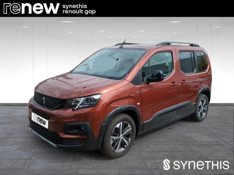 Brun Utilisé 2022 Peugeot Rifter GT Monospace | 24 490 € (Prix juste) - Image 1/3