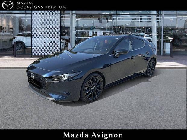 Bleu Utilisé 2021 Mazda 3 Exclusive | 23 990 € (Prix assez cher) - Image 1/4