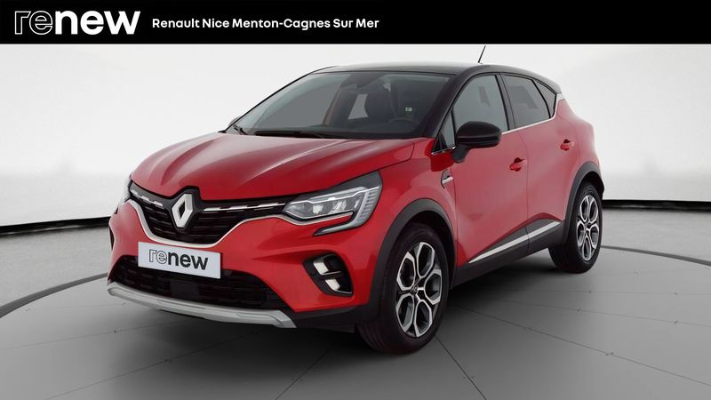 Rouge Utilisé 2021 Renault Captur Intens SUV | 17 999 € (Prix juste) - Image 1/4