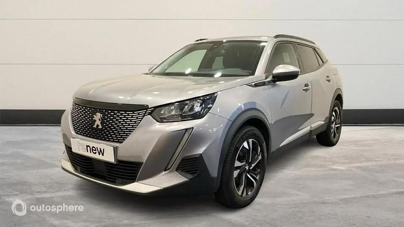 Gris Utilisé 2021 Peugeot 2008 Allure SUV | 12 999 € (Prix juste) - Image 1/4