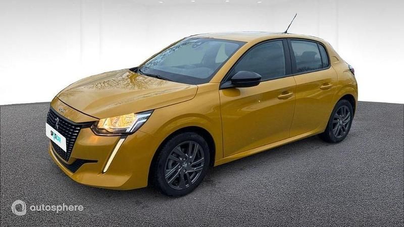 Jaune Occasion 2022 Peugeot 208 Active Citadine | 12 978 € (Prix juste) - Image 1/4