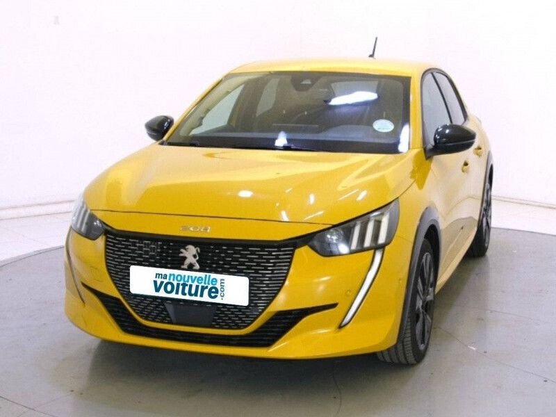 Jaune Utilisé 2023 Peugeot 208 GT Citadine | 16 290 € (Prix juste) - Image 1/4