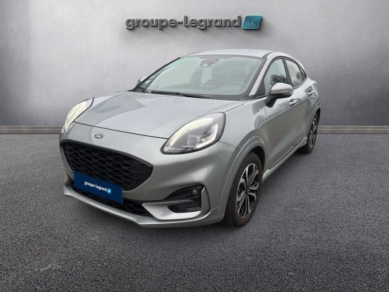 Gris Utilisé 2021 Ford Puma ST-Line SUV | 16 990 € (Bon prix) - Image 1/4