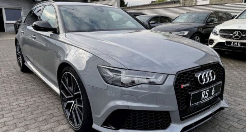 Gris nardo Utilisé 2018 Audi RS6 Performance Break | 79 900 € - Image 1/4