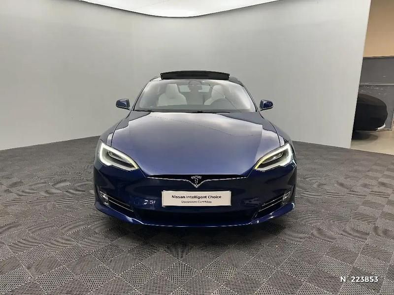 Occasion Tesla Model S Performance 2018 Bleu Citadine