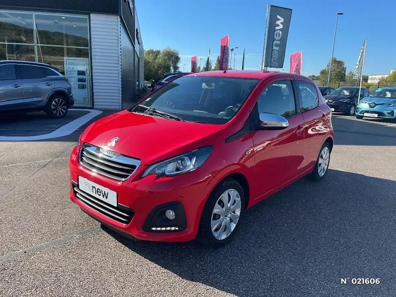 Rouge Occasion 2017 Peugeot 108 Style Citadine | 6 990 € (Prix juste) - Image 1/4