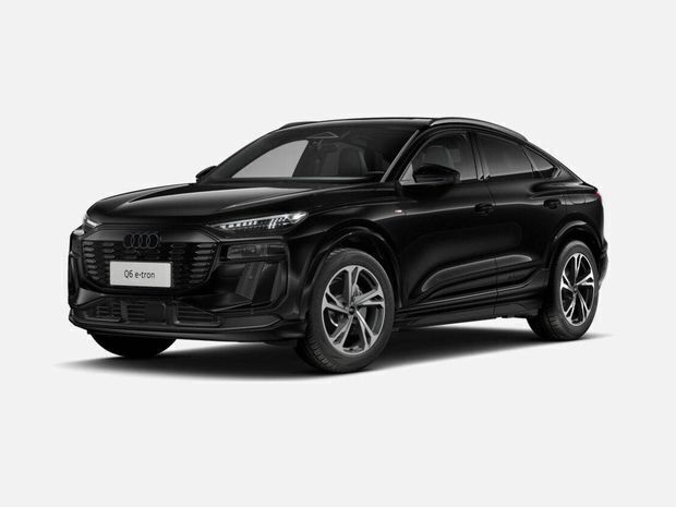 Noir Nouvelle 2025 Audi Q6 e-tron S-Line SUV | 84 990 € (Prix cher) - Image 1/4