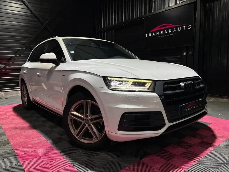 Blanc Occasion 2018 Audi Q5 S-Line SUV | 25 490 € (Prix juste) - Image 1/4