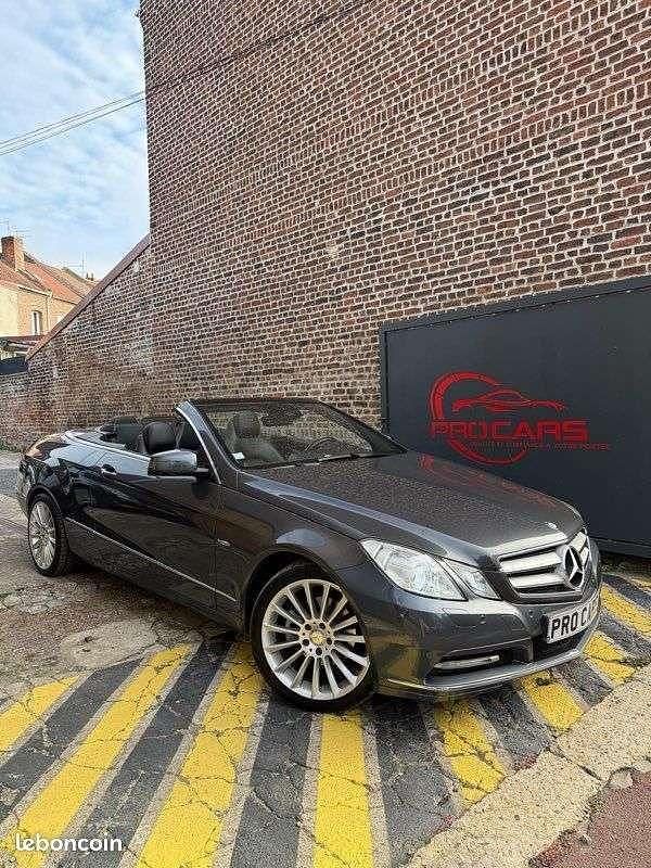 Occasion Mercedes E220 165 ch (121 kW) 2012 Gris Cabriolet