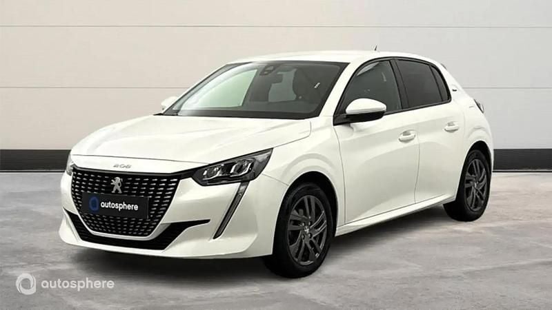 Blanc Utilisé 2021 Peugeot 208 Style Citadine | 11 499 € (Prix juste) - Image 1/4