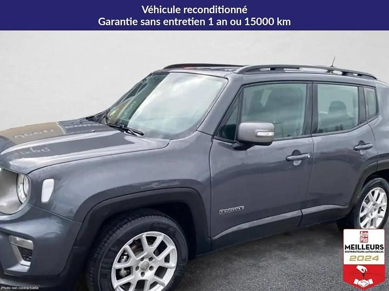 Gris Utilisé 2021 Jeep Renegade Longitude SUV | 20 950 € (Prix juste) - Image 1/4