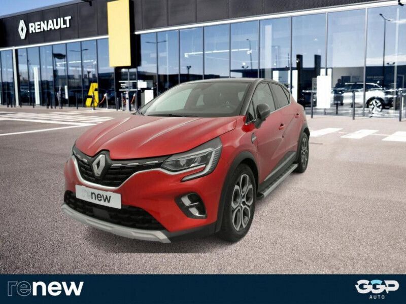 Rouge Utilisé 2021 Renault Captur Intens SUV | 18 999 € (Prix juste) - Image 1/4