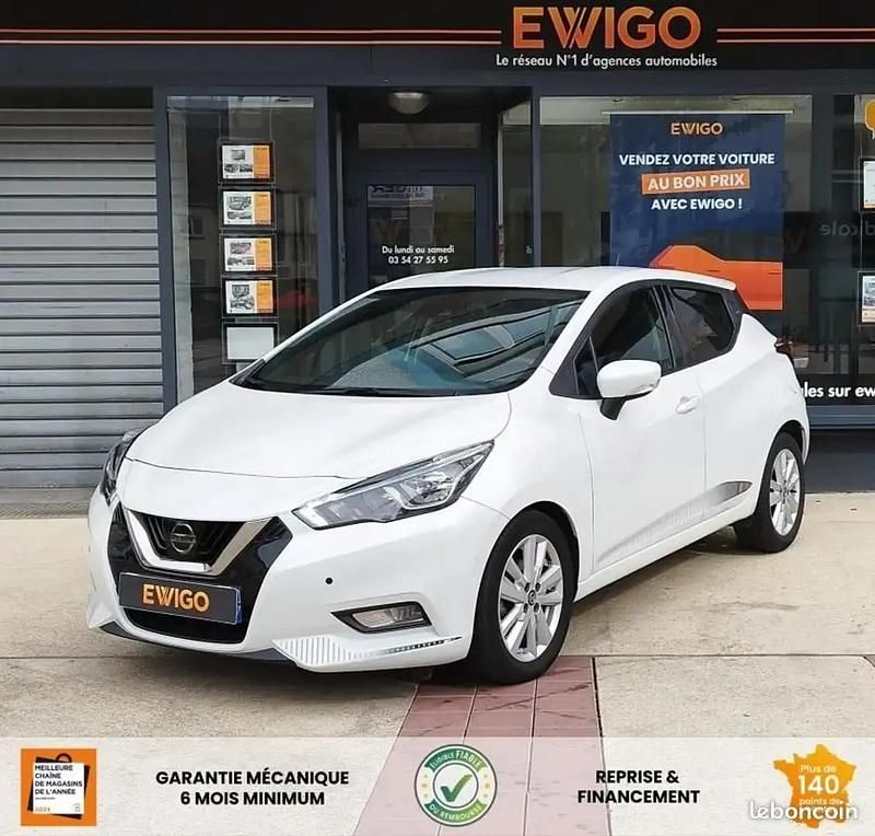 Blanc Utilisé 2020 Nissan Micra Citadine | 10 490 € (Super prix) - Image 1/4