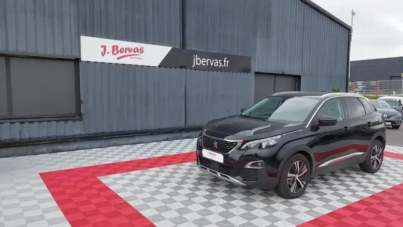 Noir Utilisé 2018 Peugeot 3008 Allure SUV | 24 990 € - Image 1/4
