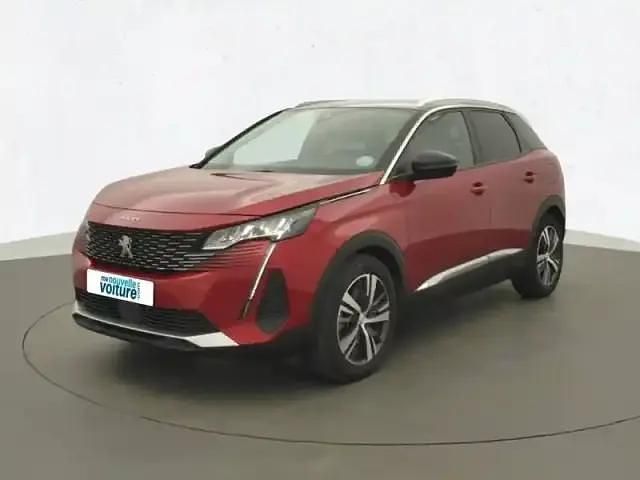 Rouge Utilisé 2022 Peugeot 3008 | 25 490 € (Prix juste) - Image 1/4
