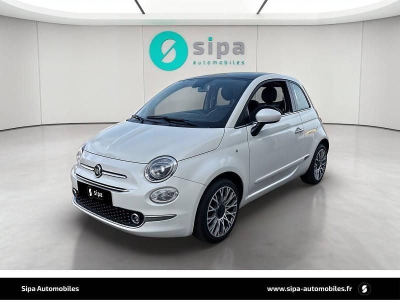 Occasion Fiat 500 Lounge 69 ch (50 kW) 2019 Blanc Citadine