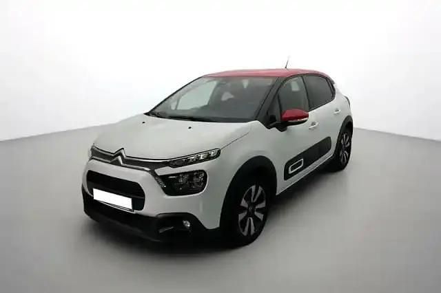 Blanc banquise Occasion 2023 Citroën C3 PureTech Berline | 12 490 € (Prix juste) - Image 1/4