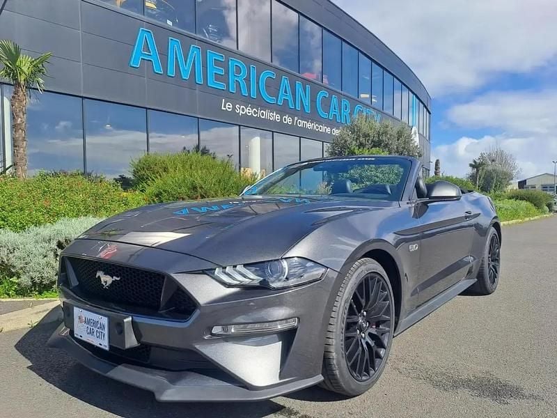 Gris Occasion 2018 Ford Mustang GT Cabriolet | 45 990 € (Prix juste) - Image 1/4