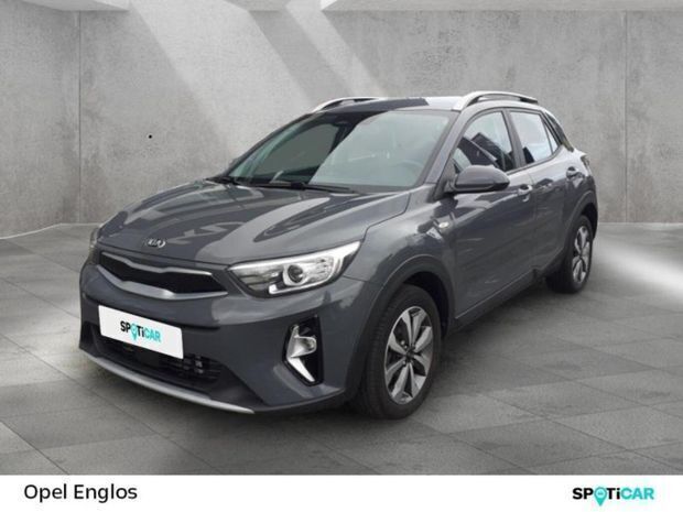 Gris Utilisé 2021 Kia Stonic Active SUV | 14 360 € (Prix juste) - Image 1/4