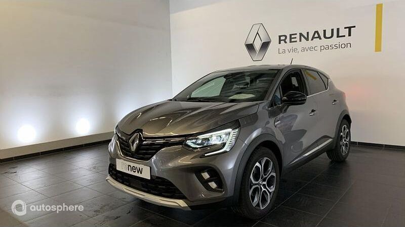 Gris Utilisé 2022 Renault Captur Intens SUV | 17 999 € (Prix juste) - Image 1/4