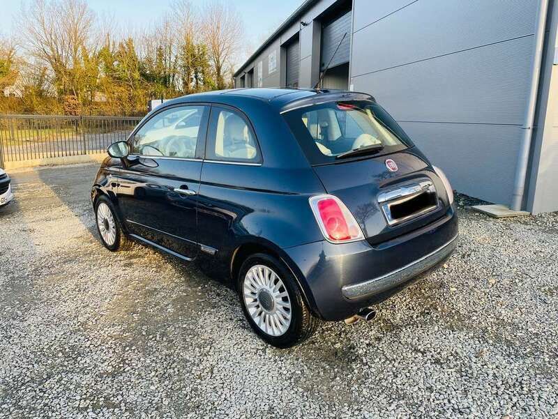 Occasion Fiat 500 Lounge 69 ch (50 kW) 2008 Bleu Berline