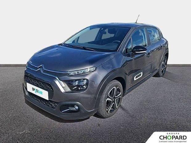 Gris Utilisé 2022 Citroën C3 Feel Citadine | 10 989 € (Prix juste) - Image 1/4