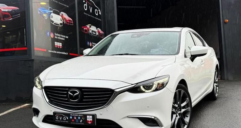 Blanc Utilisé 2017 Mazda 6 Berline | 18 490 € (Prix juste) - Image 1/4