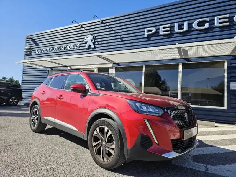 Rouge Utilisé 2020 Peugeot 2008 Allure SUV | 15 390 € (Prix cher) - Image 1/4