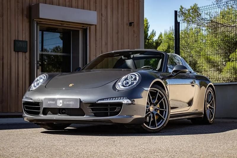 Gris Utilisé 2014 Porsche 911 Targa 4S Cabriolet | 127 900 € - Image 1/4