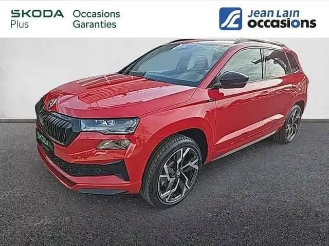 Rouge velvet Occasion 2025 Skoda Karoq SUV | 56 500 € - Image 1/4