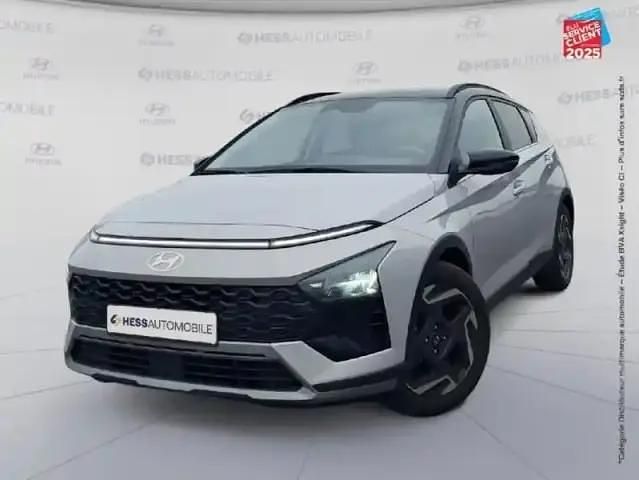 Lumen gray métal/toit+rétros black Occasion 2025 Hyundai Bayon SUV | 23 699 € - Image 1/4