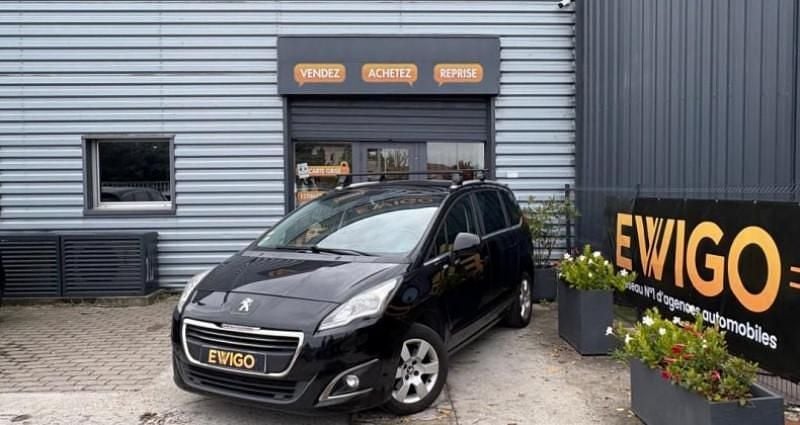 Noir Utilisé 2015 Peugeot 5008 Style Monospace | 6 690 € (Super prix) - Image 1/4