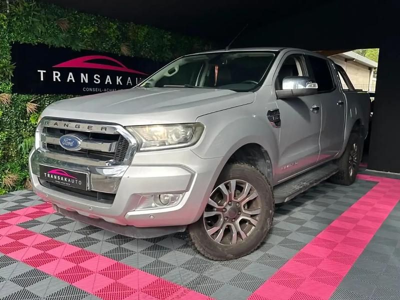 Gris Utilisé 2016 Ford Ranger Limited Pick-up | 19 990 € (Prix assez cher) - Image 1/4