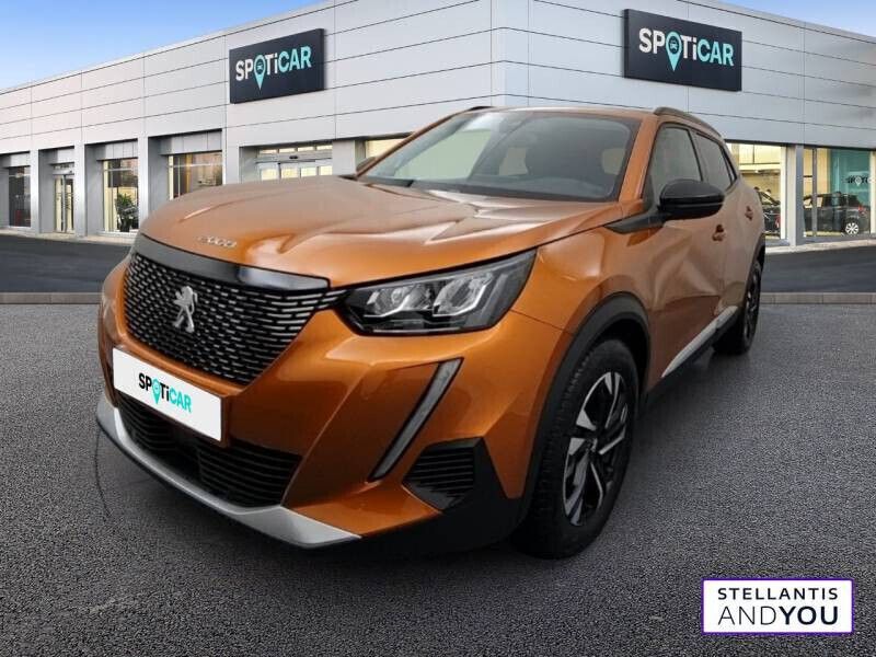 Orange Utilisé 2022 Peugeot 2008 Allure SUV | 16 890 € (Prix juste) - Image 1/4