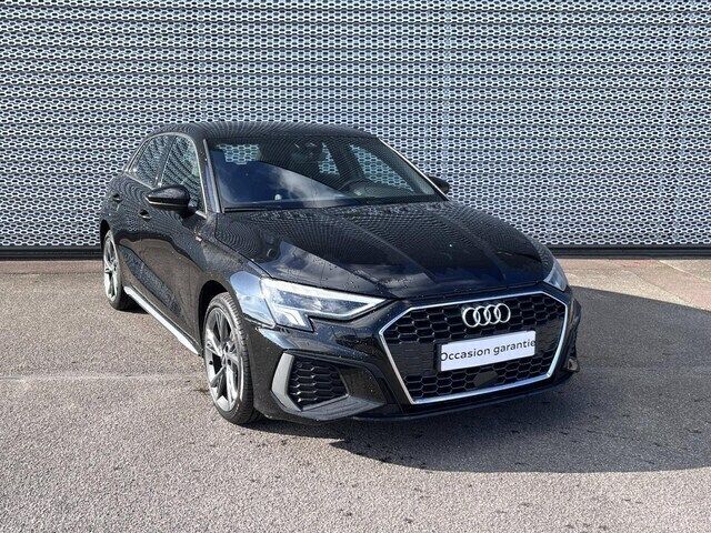 Noir mythic métallisé Utilisé 2021 Audi A3 Sportback e-tron S-Line Citadine | 30 900 € (Prix assez cher) - Image 1/4