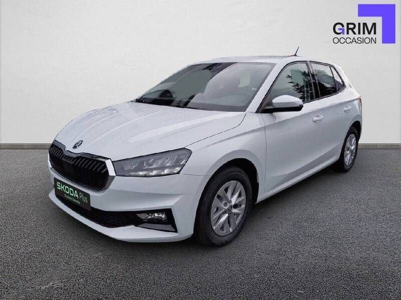 Blanc Utilisé 2024 Skoda Fabia Citadine | 18 490 € (Bon prix) - Image 1/4