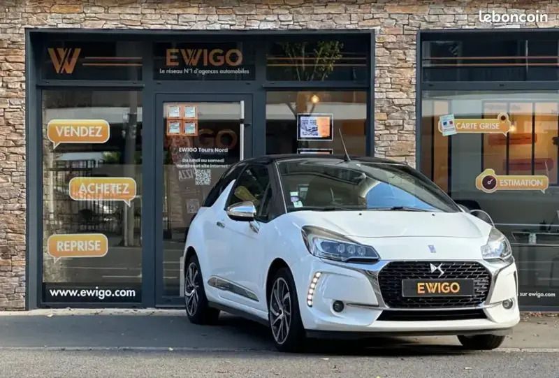 Blanc Utilisé 2016 DS Automobiles DS3 Cabriolet So Chic Cabriolet | 8 990 € - Image 1/4