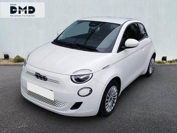 Blanc Utilisé 2022 Fiat 500e Action Citadine | 10 990 € (Super prix) - Image 1/4
