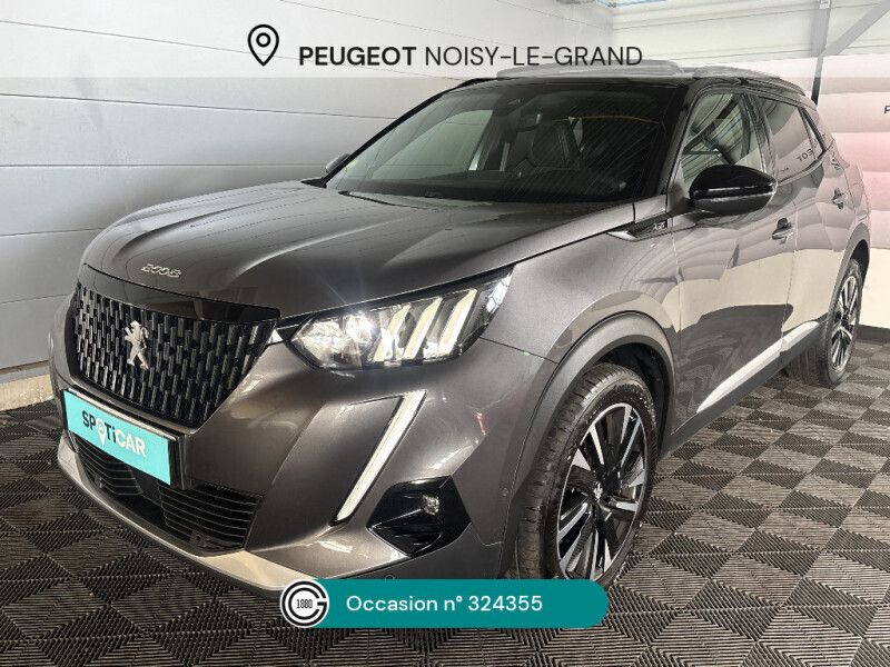 Gris Utilisé 2022 Peugeot 2008 GT SUV | 21 950 € (Prix juste) - Image 1/4