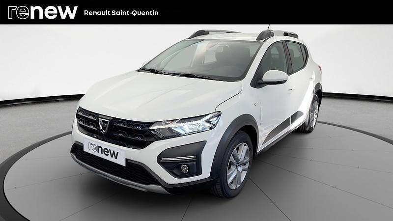 Blanc Utilisé 2021 Dacia Sandero Comfort Citadine | 13 990 € (Prix juste) - Image 1/4