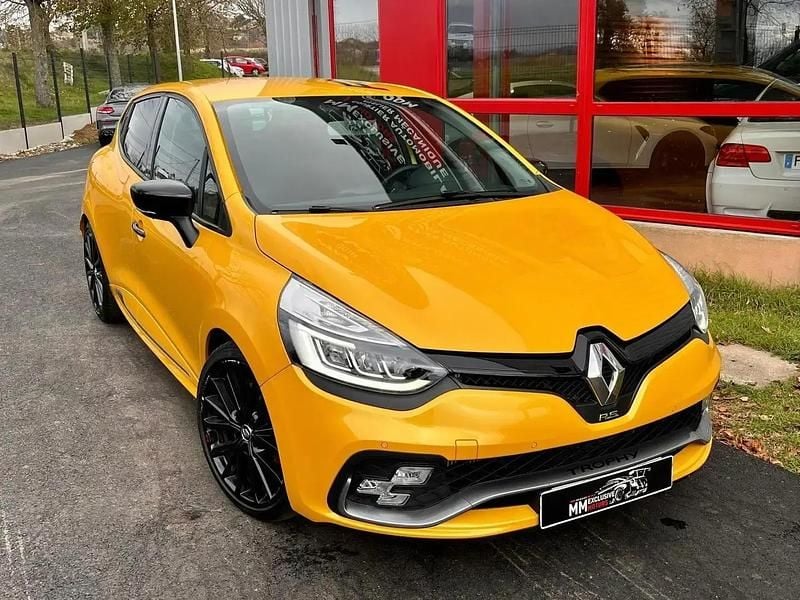 Occasion Renault Clio IV Trophy 220 ch (161 kW) 2017 Jaune Berline