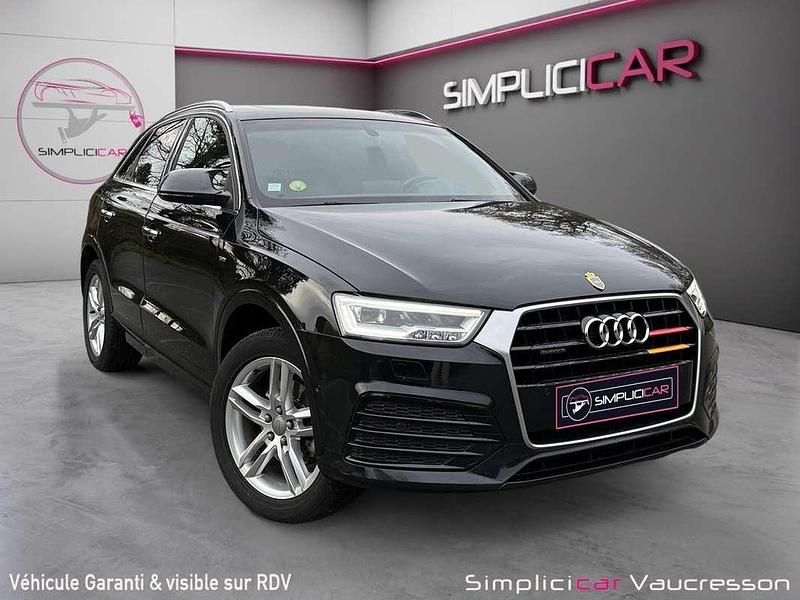 Occasion Audi Q3 Ambition 184 ch (135 kW) 2016 Noir SUV