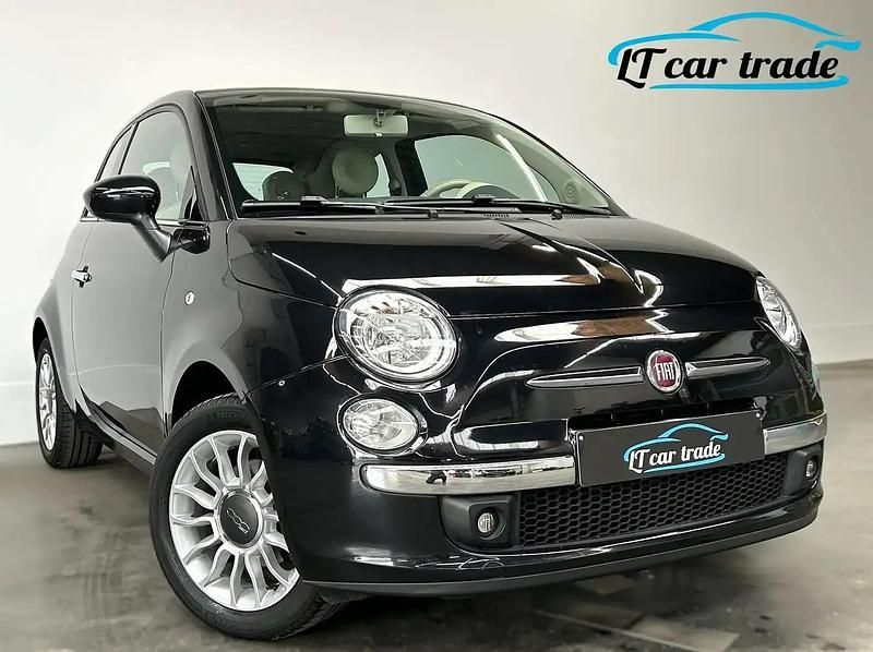 Noir Utilisé 2015 Fiat 500C Lounge Cabriolet | 7 750 € (Prix juste) - Image 1/4