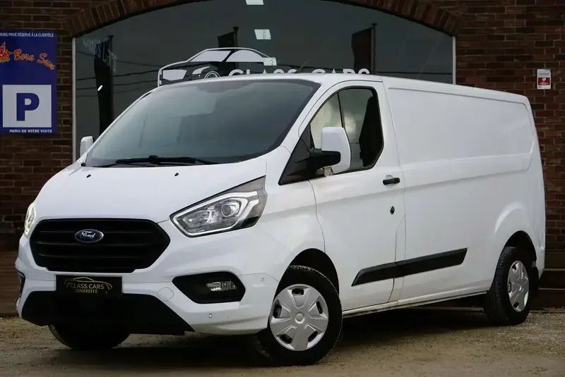 Blanc Utilisé 2021 Ford Transit Custom Van | 20 490 € (Prix juste) - Image 1/4