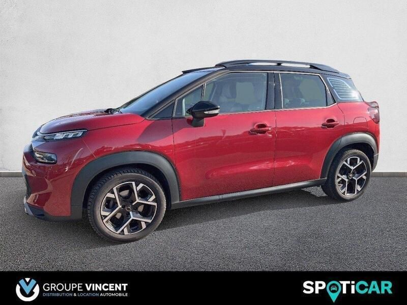 Rouge Utilisé 2021 Citroën C3 Aircross PureTech SUV | 16 490 € (Prix assez cher) - Image 1/3