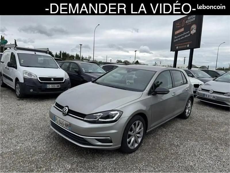 Occasion VW Golf VII IQ Drive 116 ch (85 kW) 2019 Beige Berline