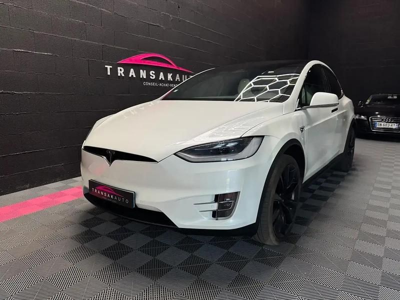 Blanc Occasion 2018 Tesla Model X SUV | 33 990 € - Image 1/4