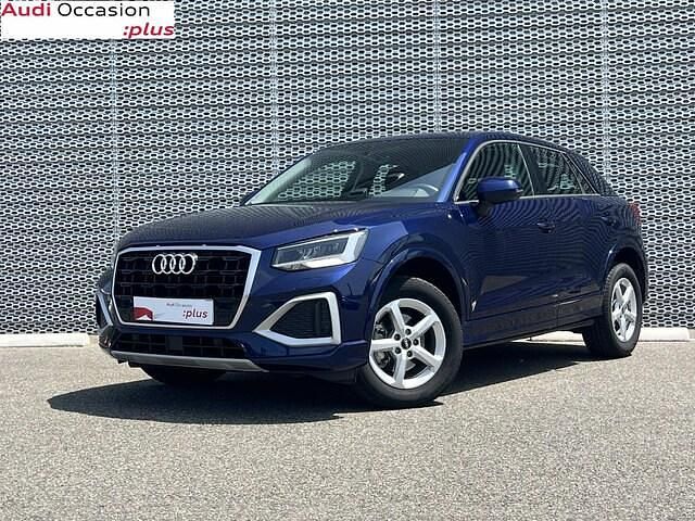 Bleu navarre métallisé Occasion 2021 Audi Q2 Design SUV | 21 890 € (Super prix) - Image 1/4